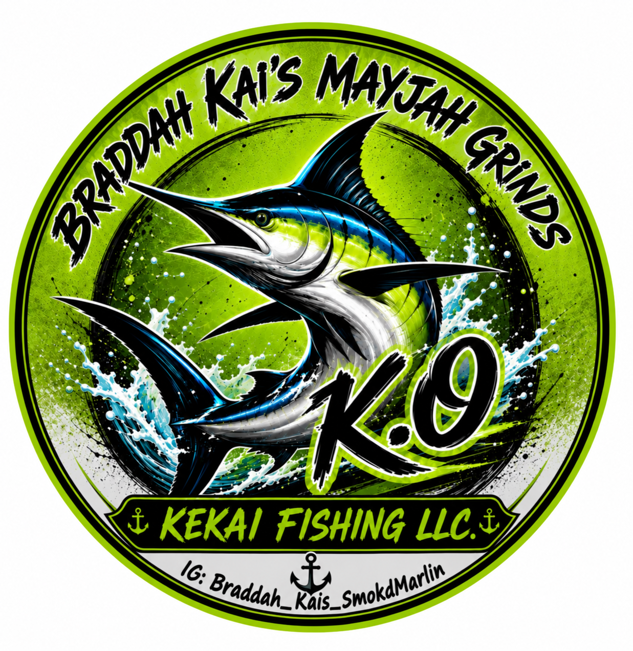 Kekai Fishing logo